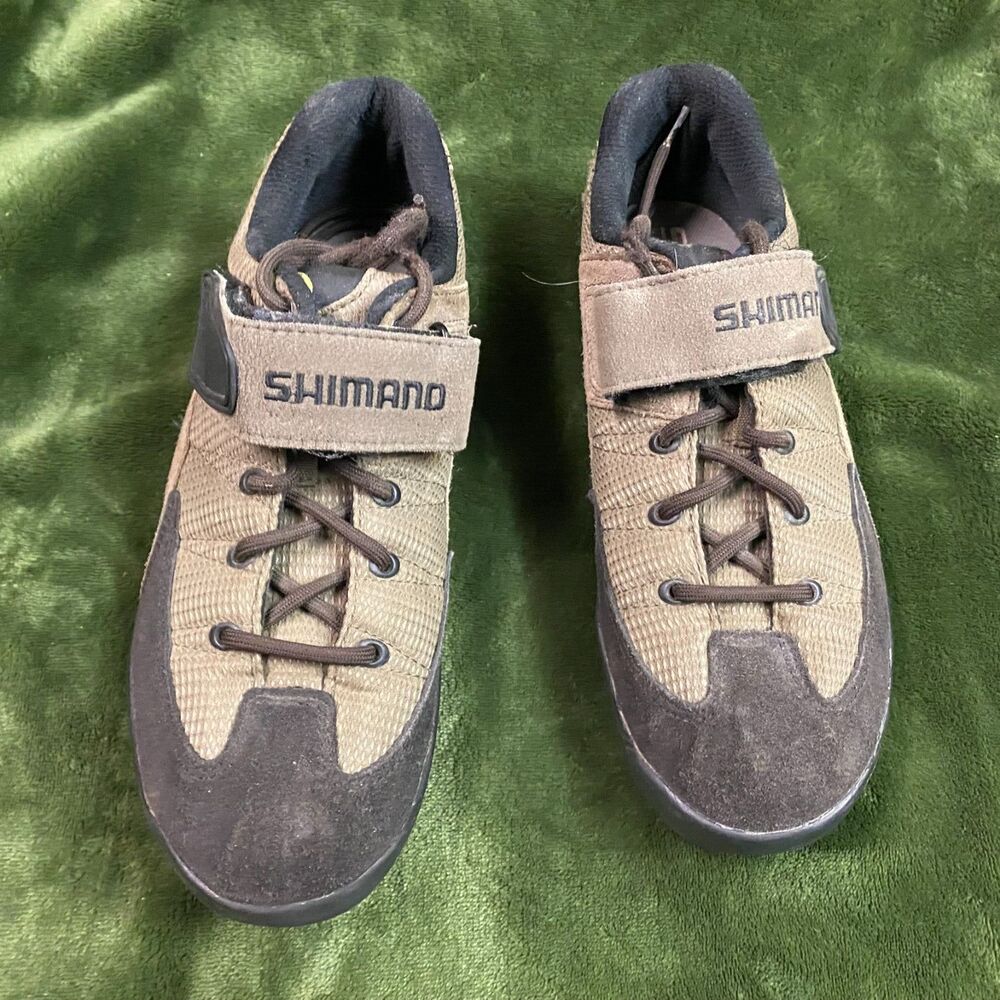 Shimano Womans Cycling Shoes 7.5 Black Beige 7.5 US 41 EU SH-M038W
